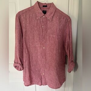 J. Crew Men's Linen Shirt